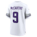 Silnrao MN.Vikings #9 J.J. McCarthy Player White Alternate Game Stitched Jerseys