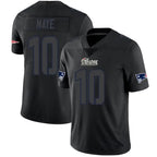 Silnrao NE.Patriots #10 Drake Maye Player Limited Black Impact Stitched Jerseys