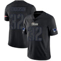 Silnrao NE.Patriots #32 TreVeyon Henderson Player Black Limited Impact Stitched Jerseys