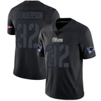 Silnrao NE.Patriots #32 TreVeyon Henderson Player Black Limited Impact Stitched Jerseys