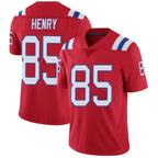 Silnrao NE.Patriots #85 Hunter Henry Player Red Vapor Limited Stitched Jerseys