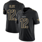 Pkot NO.Saints #12 Chris Olave Player Limited Black Impact Stitched Jerseys