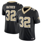 Pkot NO.Saints #32 Tyrann Mathieu Player Black Vapor F.U.S.E. Limited Stitched Jerseys