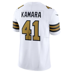 Pkot NO.Saints #41 Alvin Kamara White Alternate Vapor F.U.S.E. Limited Stitched Jerseys