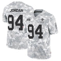 Pkot NO.Saints #94 Cameron Jordan Player Arctic Camo Salute to Service Limited Stitched Jerseys