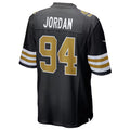 Pkot NO.Saints #94 Cameron Jordan Player Black Alternate Game Stitched Jerseys