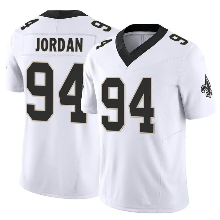 Pkot NO.Saints #94 Cameron Jordan Player White Vapor F.U.S.E. Limited Stitched Jerseys