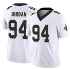 Pkot NO.Saints #94 Cameron Jordan Player White Vapor F.U.S.E. Limited Stitched Jerseys