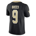 Pkot NO.Saints #9 Drew Brees Captain Vapor Limited Stitched Jerseys