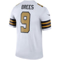Pkot NO.Saints #9 Drew Brees White Alternate Legend Player Performance Top Stitched Jerseys