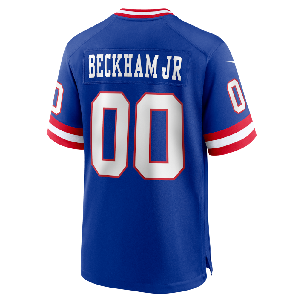 Silnrao NY.Giants #00 Odell Beckham Jr. Royal Alternate Legacy Game Stitched Jerseys