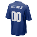 Silnrao NY.Giants #00 Odell Beckham Jr. Royal Team Game Stitched Jerseys
