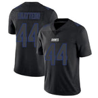 Silnrao NY.Giants #44 Cam Skattebo Player Limited Black Impact Stitched Jerseys