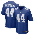 Silnrao NY.Giants #44 Cam Skattebo Player Limited Black Impact Stitched Jerseys