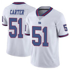 Silnrao NY.Giants #51 Abdul Carter Player Whtie Vapor Limited Stitched Jerseys