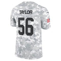 Silnrao NY.Giants #56 Lawrence Taylor Arctic Camo 2024 Salute to Service Retired Player Limited Stitched Jerseys