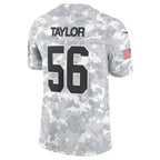 Silnrao NY.Giants #56 Lawrence Taylor Arctic Camo 2024 Salute to Service Retired Player Limited Stitched Jerseys