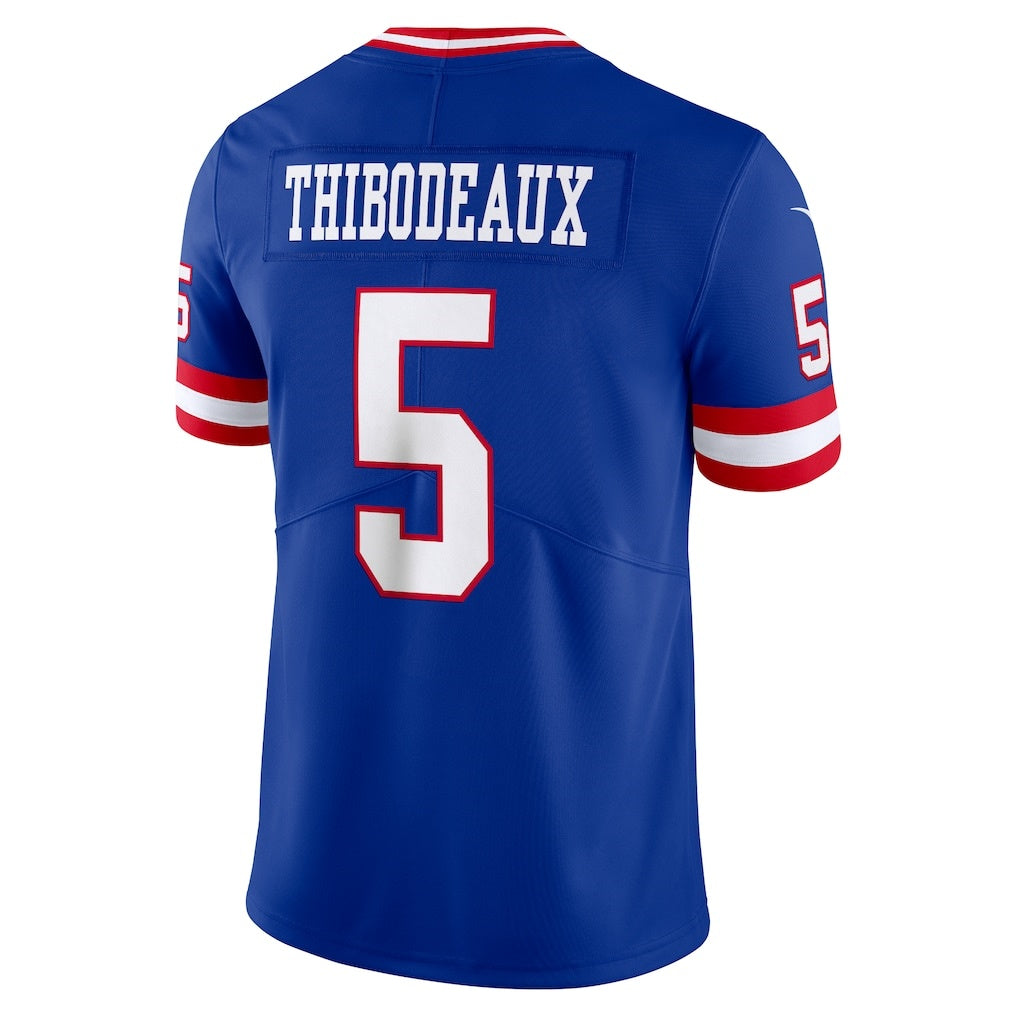 Silnrao NY.Giants #5 Kayvon Thibodeaux Royal Alternate Vapor Untouchable Limited Stitched Jerseys