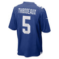Silnrao NY.Giants #5 Kayvon Thibodeaux Royal Player Game Stitched Jerseys