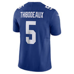 Silnrao NY.Giants #5 Kayvon Thibodeaux Royal Vapor F.U.S.E. Limited Stitched Jerseys