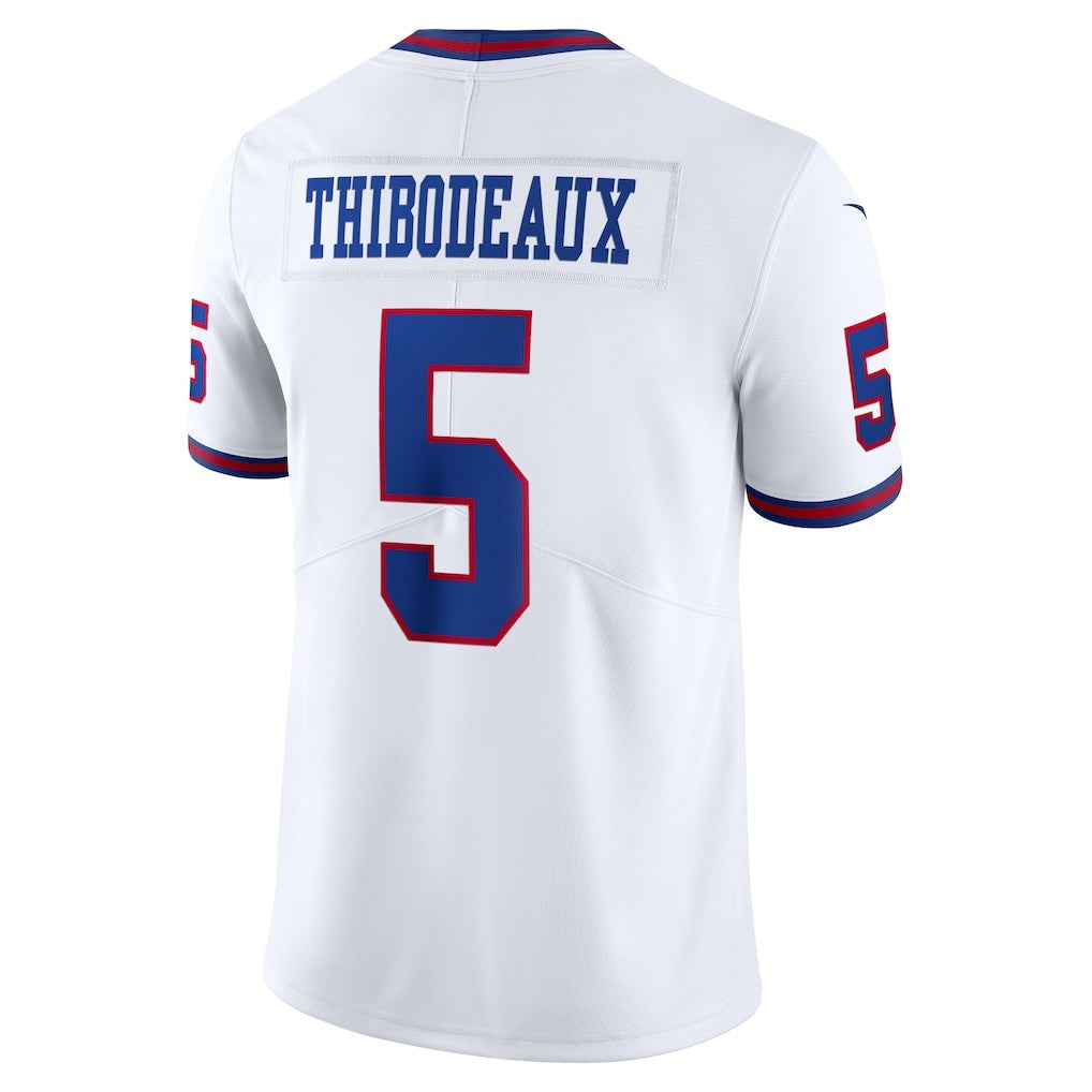 Silnrao NY.Giants #5 Kayvon Thibodeaux White Alternate Vapor Untouchable Limited Stitched Jerseys
