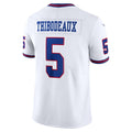 Silnrao NY.Giants #5 Kayvon Thibodeaux White Alternate Vapor Untouchable Limited Stitched Jerseys