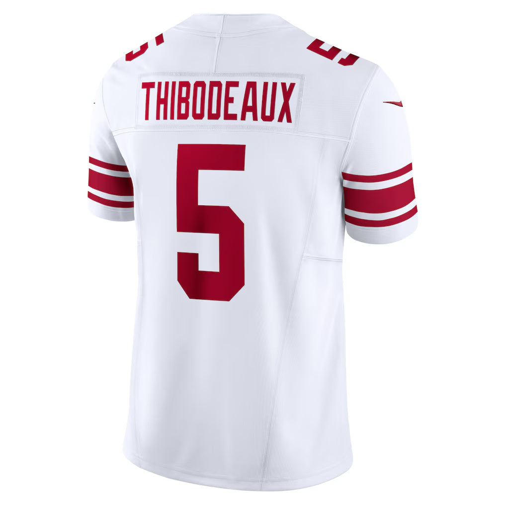 Silnrao NY.Giants #5 Kayvon Thibodeaux White Vapor F.U.S.E. Limited Stitched Jerseys