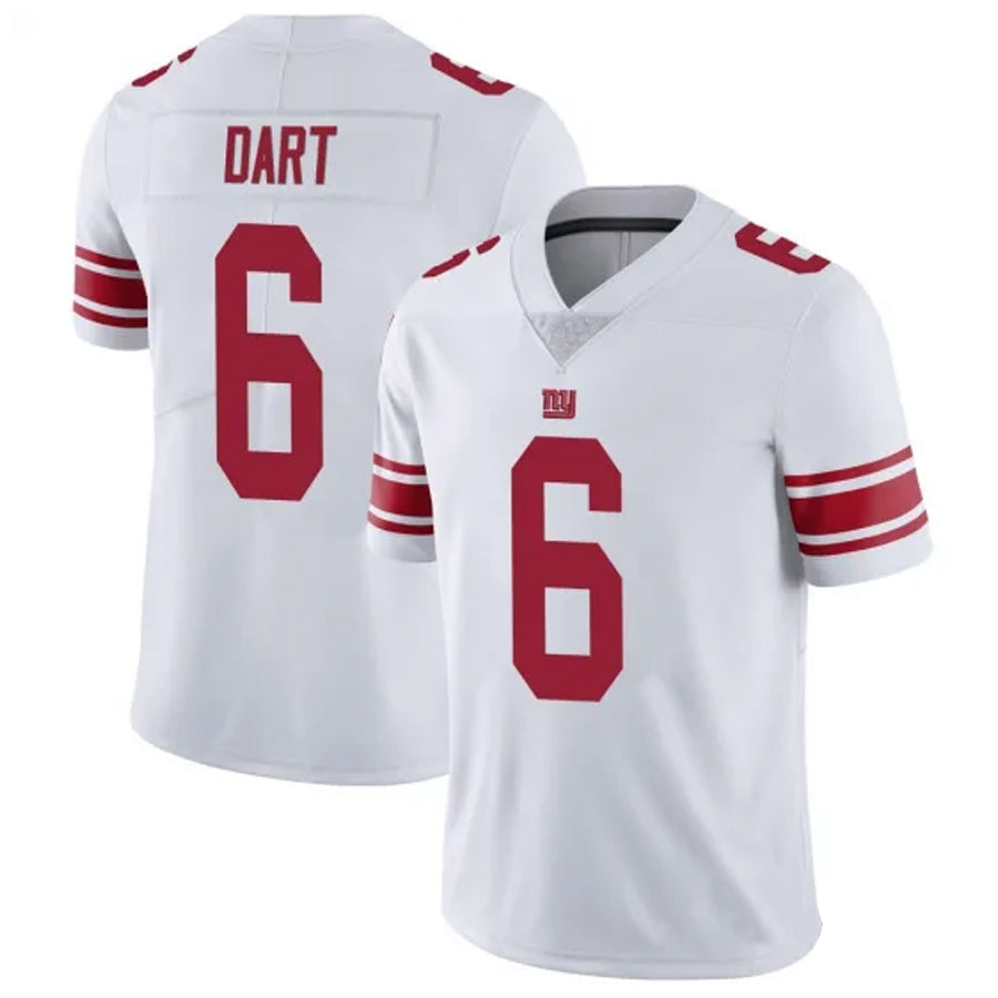 Silnrao NY.Giants #6 Jaxson Dart Player White Alternate Vapor Limited Stitched Jerseys