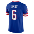 Silnrao NY.Giants #6 Jaxson Dart Royal Legacy Vapor Untouchable Stitched Limited Jerseys