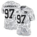 Silnrao NY.Giants #97 Dexter Lawrence II Player Arctic Camo Salute to Service Limited Stitched Jerseys