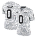 Pkot NY.Jets #0 Braelon Allen Player Arctic Camo Salute to Service Limited Stitched Jerseys