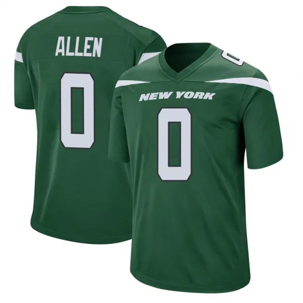 Pkot NY.Jets #0 Braelon Allen Player Green Game Stitched Jerseys
