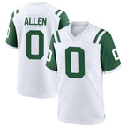 Pkot NY.Jets #0 Braelon Allen Player White Classic Alternate Game Stitched Jerseys