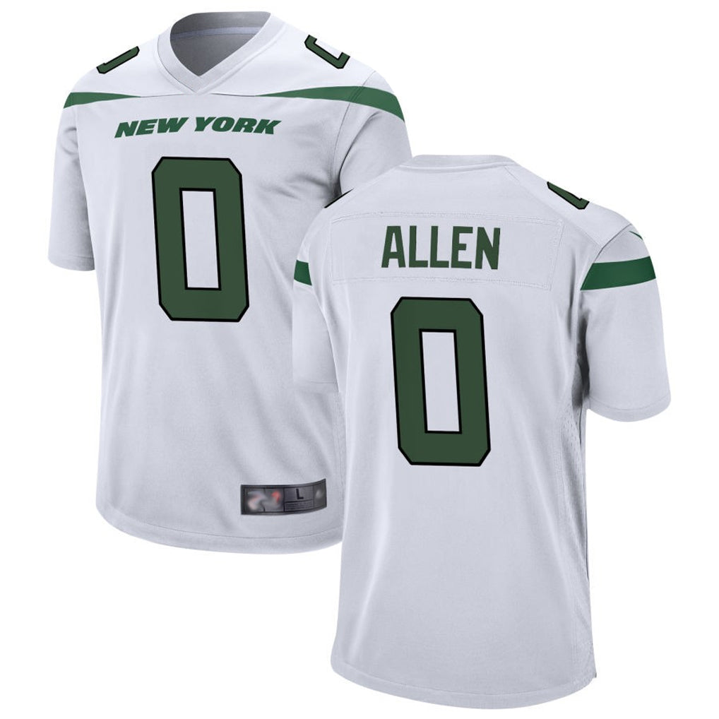 Pkot NY.Jets #0 Braelon Allen Player White Game Stitched Jerseys