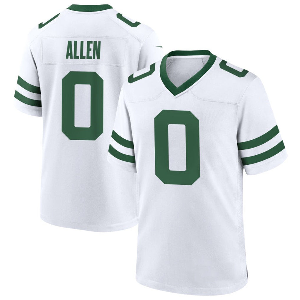Pkot NY.Jets #0 Braelon Allen Player White Home Game Stitched Jerseys