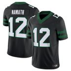 Pkot NY.Jets #12 Joe Namath Legacy Black Vapor F.U.S.E. Limited Jersey Stitched American Stitched Jerseys