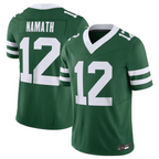 Pkot NY.Jets #12 Joe Namath Legacy Green Vapor F.U.S.E. Limited Jersey Stitched American Stitched Jerseys