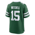 Pkot NY.Jets #15 Adonai Mitchell Legacy Green Team Game Stitched Jerseys