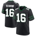 Pkot NY.Jets #16 Vinny Testaverde Player Black Home Game Stitched Jerseys