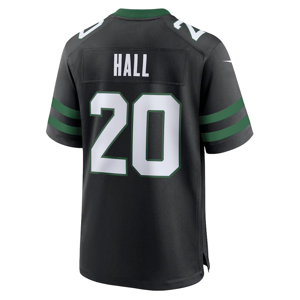 Pkot NY.Jets #20 Breece Hall Legacy Black Alternate Game Stitched Jerseys