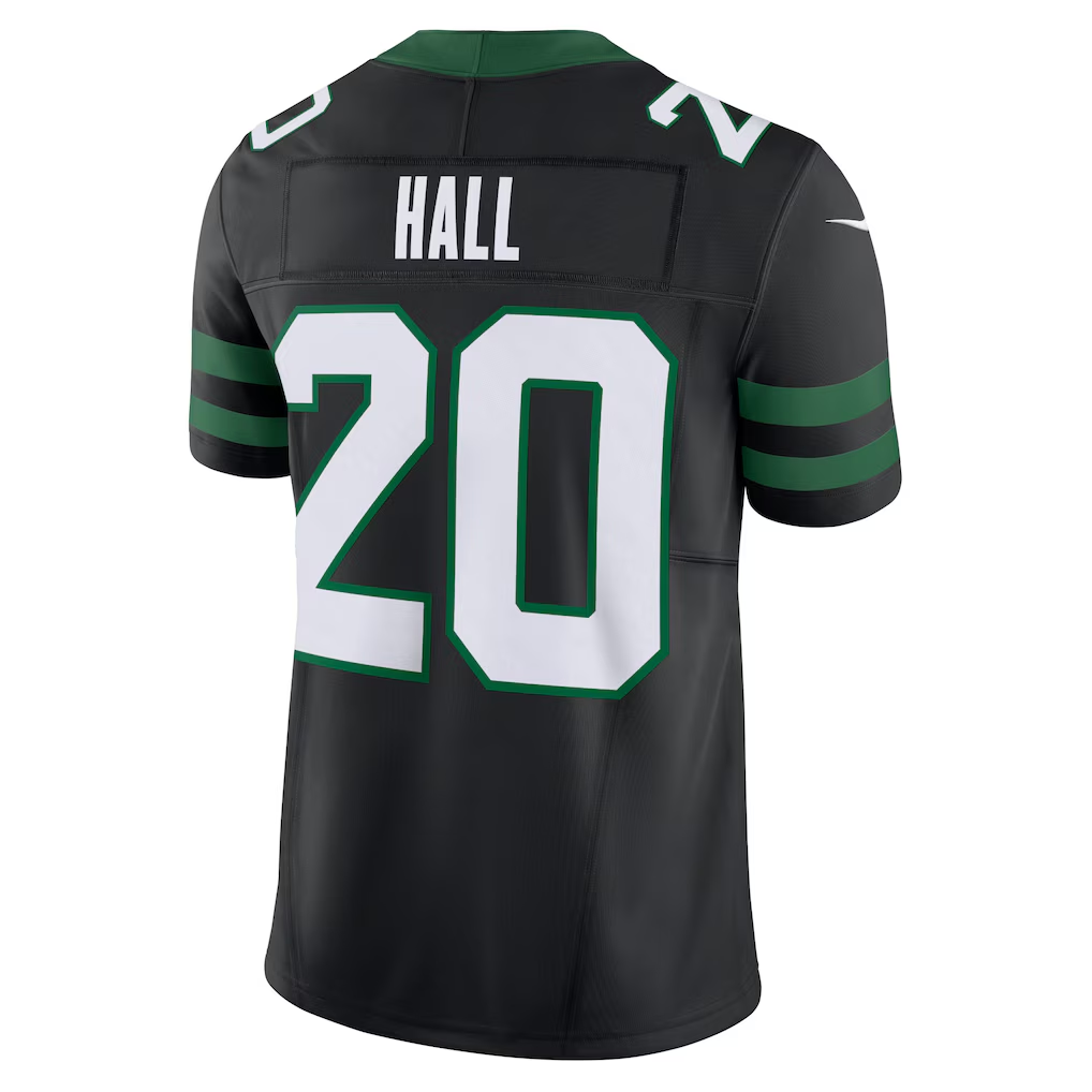 Pkot NY.Jets #20 Breece Hall Legacy Black Alternate Vapor F.U.S.E. Limited Stitched Jerseys