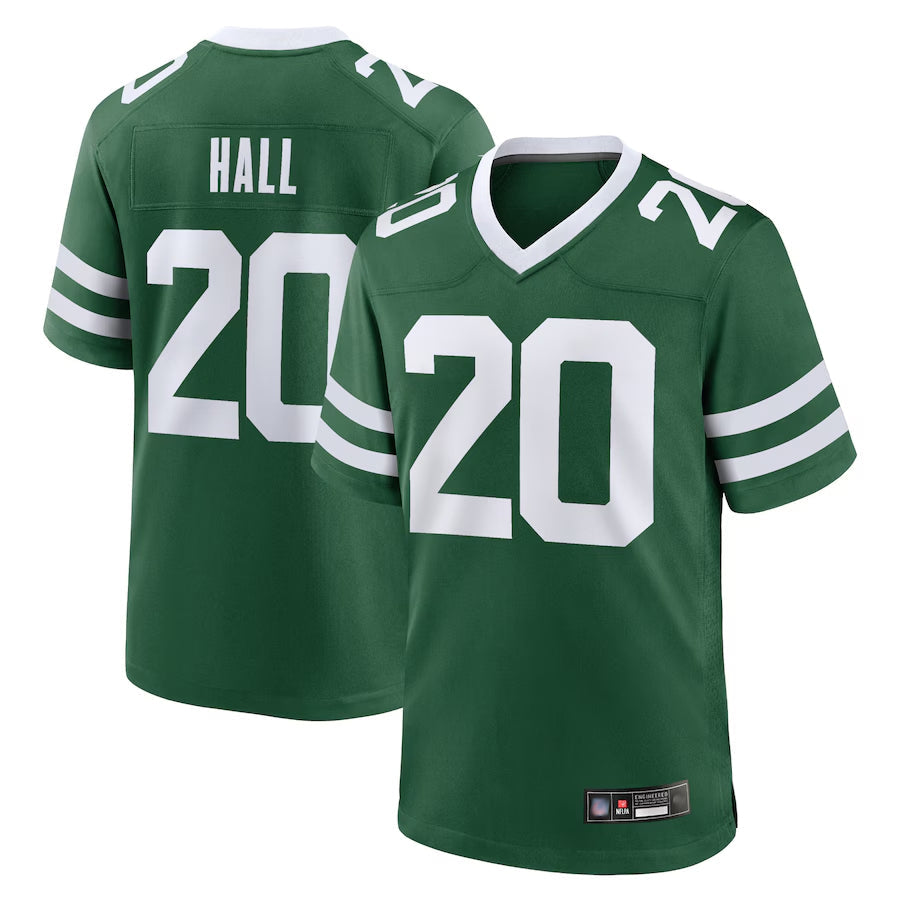 Pkot NY.Jets #20 Breece Hall Player Home Game Jerseys - Gotham Green Stitched Jerseys