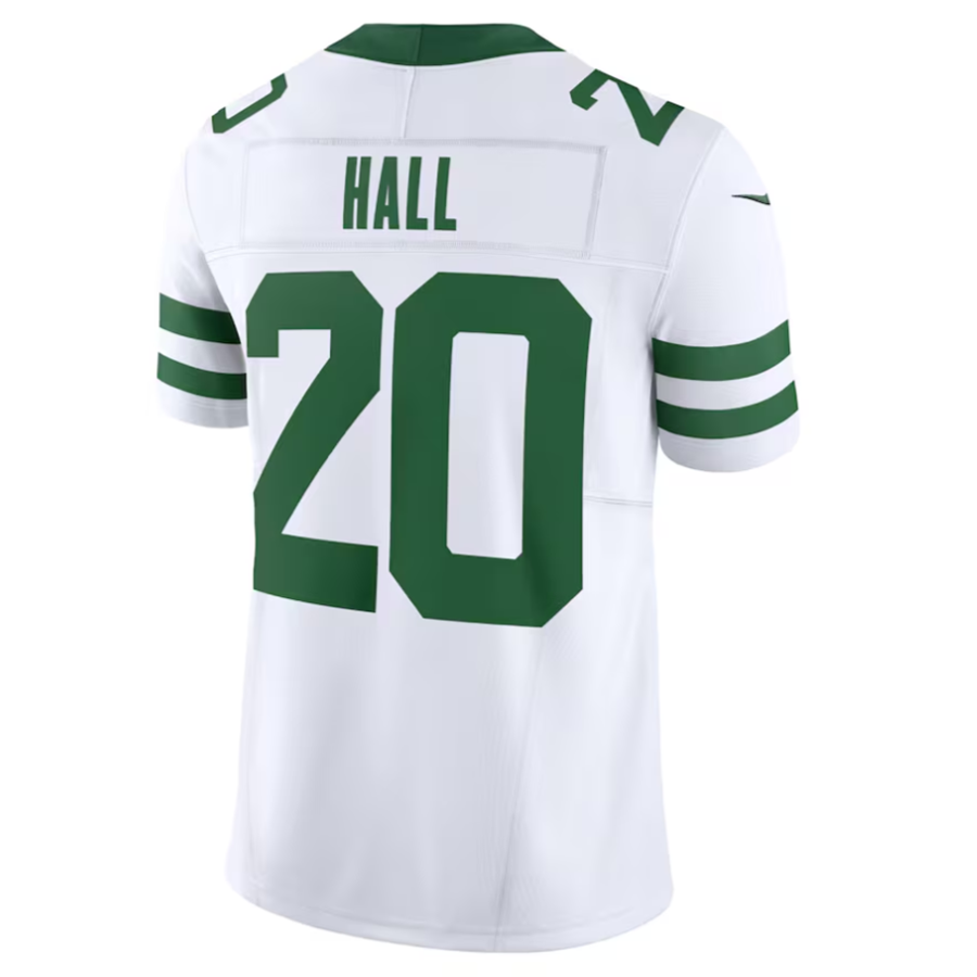 Pkot NY.Jets #20 Breece Hall Player White Home Game Stitched Jerseys