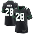 Pkot NY.Jets #28 Curtis Martin Player Black Home Game Stitched Jerseys