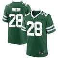 Pkot NY.Jets #28 Curtis Martin Player Green Home Game Stitched Jerseys
