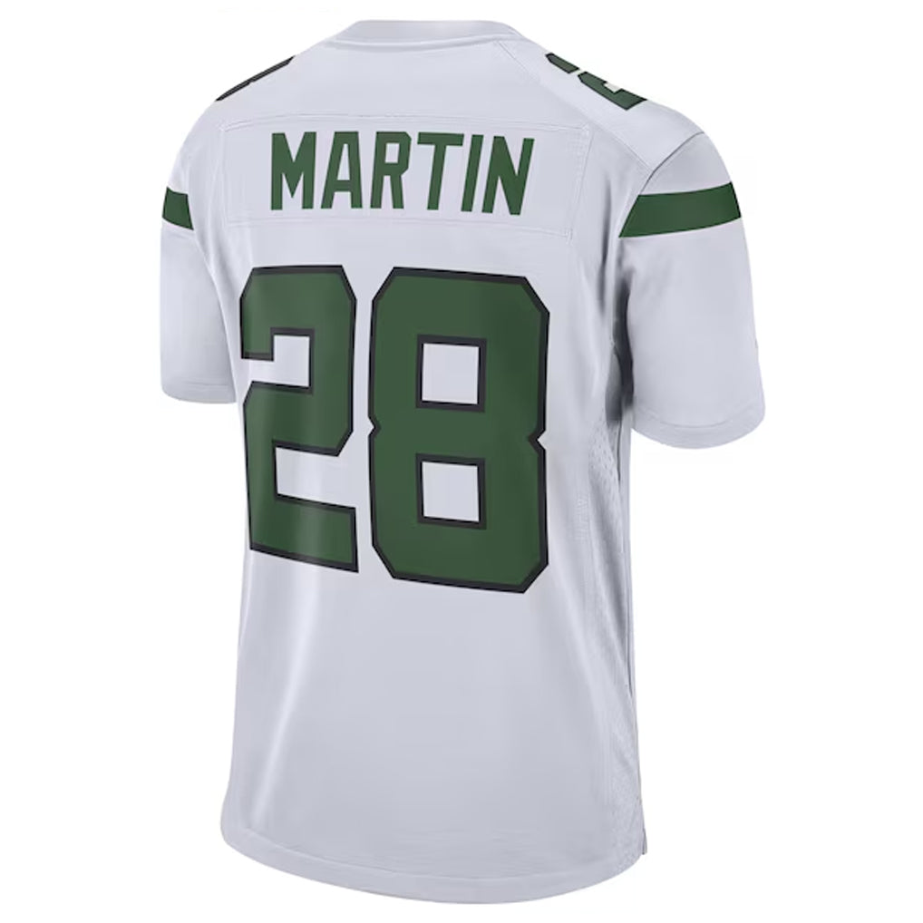 Pkot NY.Jets #28 Curtis Martin Player White Game Stitched Jerseys