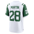 Pkot NY.Jets #28 Curtis Martin White Retired Player Alternate Game Stitched Jerseys