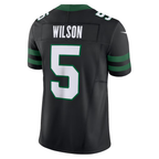Pkot NY.Jets #5 Garrett Wilson Legacy Black Alternate Vapor F.U.S.E. Limited Stitched Jerseys