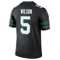 Pkot NY.Jets #5 Garrett Wilson Legacy Black Legend Jersey Stitched American Stitched Jerseys