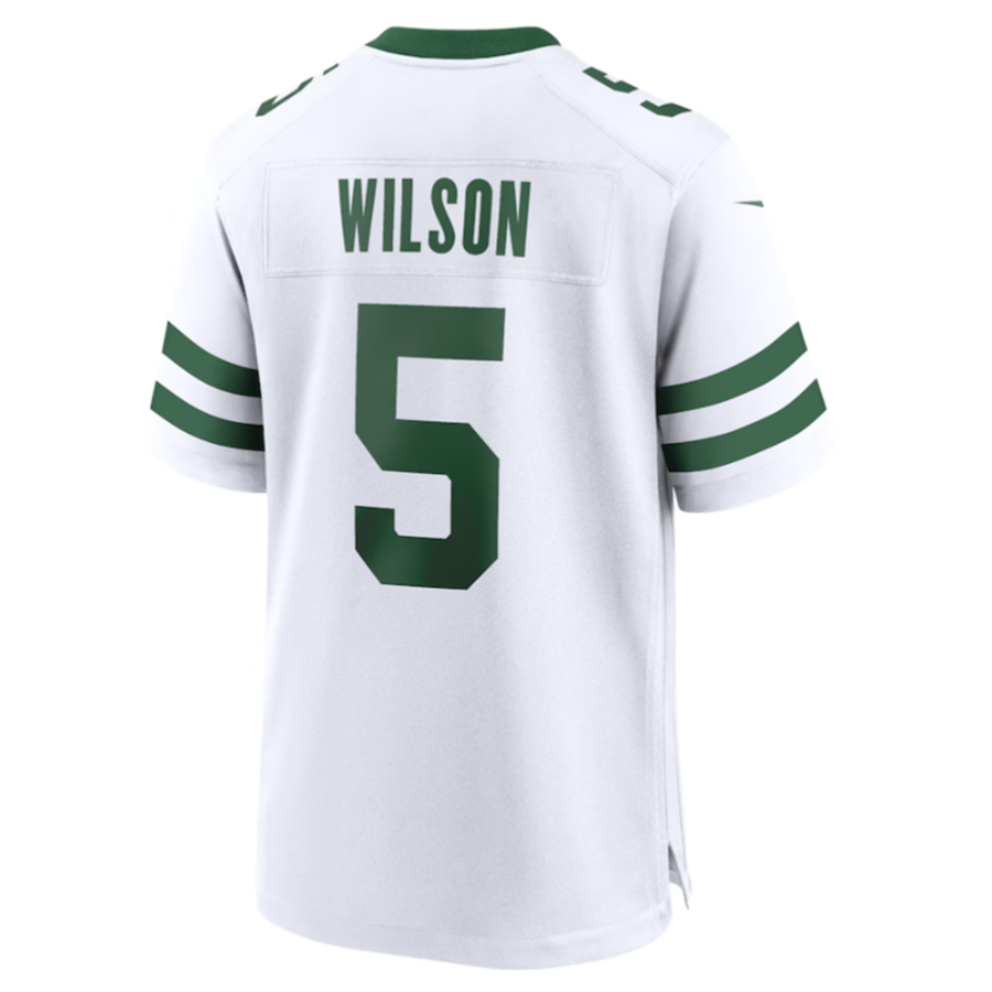 Pkot NY.Jets #5 Garrett Wilson Legacy White Game Jersey Stitched American Stitched Jerseys